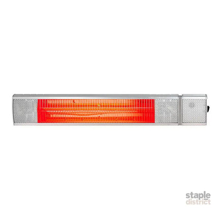 Devanti Electric Strip Heater Infrared Radiant Heaters 2000W - Appliances > Heaters > Electric Heaters