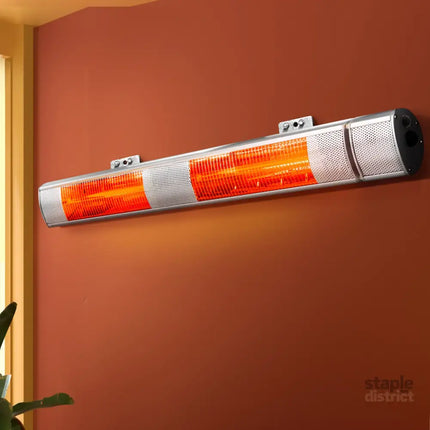 Devanti Electric Strip Heater Infrared Radiant Heaters 3000W - Appliances > Heaters > Electric Heaters