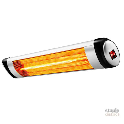 Devanti Electric Strip Heater Radiant Heaters 1500W - Appliances > Heaters > Electric Heaters