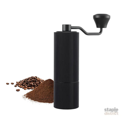 Devanti Manual Coffee Grinder with 24 Adjustable Settings | Hand Coffee Bean Burr Mill for Espresso French Press