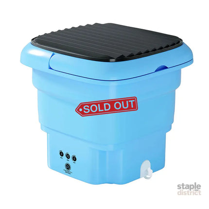 Devanti Portable Washing Machine 4.5L Blue - Appliances > Washers Dryers & Irons > Washing Machines