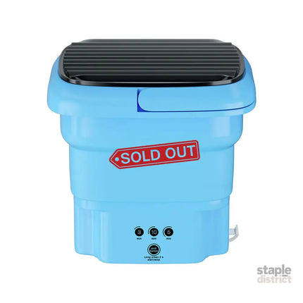 Devanti Portable Washing Machine 4.5L Blue - Appliances > Washers Dryers & Irons > Washing Machines