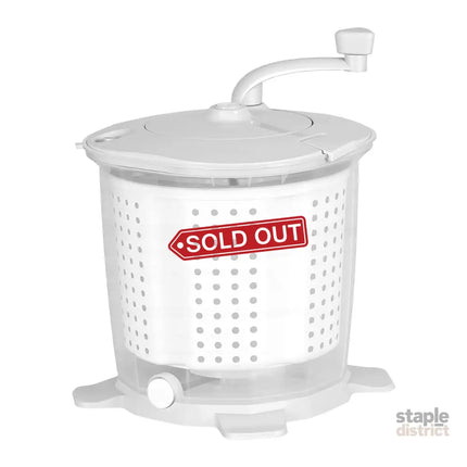 Devanti Portable Washing Machine Manual Spin Dryer Compact for Camping Caravan Apartment - Appliances > Washers Dryers