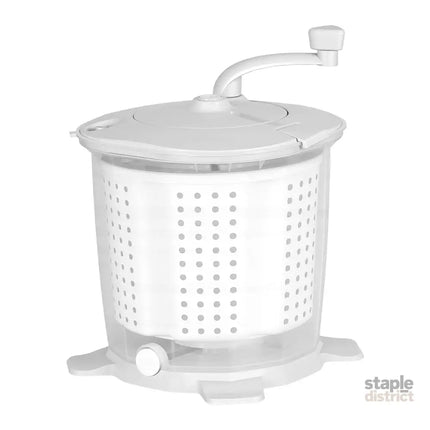 Devanti Portable Washing Machine Manual Spin Dryer Compact for Camping Caravan Apartment - Appliances > Washers Dryers