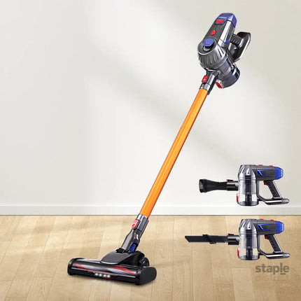 Devanti Stick Vacuum Cleaner Bagless Cordless 150W Gold - Appliances > Vacuum Cleaners > Stick Vacuums