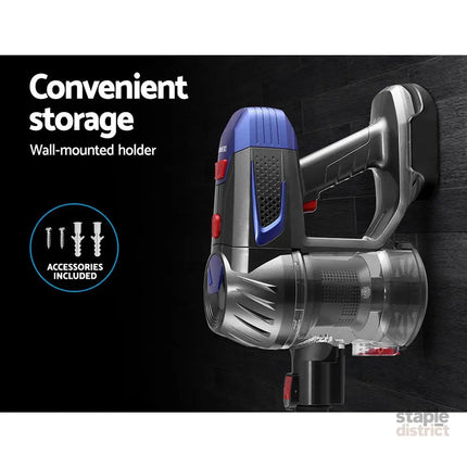 Devanti Stick Vacuum Cleaner Bagless Cordless 150W Gold - Appliances > Vacuum Cleaners > Stick Vacuums