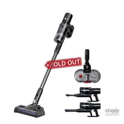 Devanti Stick Vacuum Cleaner Mop Head 350W Grey - Appliances > Vacuum Cleaners > Stick Vacuums