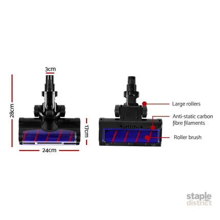 Devanti Stick Vacuum Cleaner Motorised Roller Brush Head - Appliances > Vacuum Cleaners > Stick Vacuums