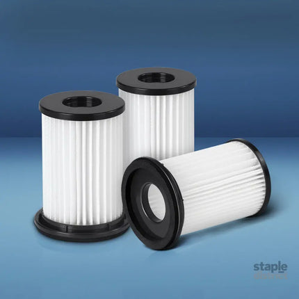 Devanti Stick Vacuum Cleaner Replacement Filter - 3 Pack - Appliances > Vacuum Cleaners > Stick Vacuums