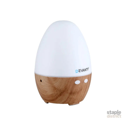 Devanti Ultrasonic Aroma Diffuser Aromatherapy 130ml LED Lights Iron Humidifier Forest - Appliances > Aroma Diffusers &