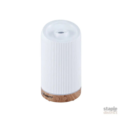 Devanti Ultrasonic Aroma Diffuser Aromatherapy 200ml LED Lights Iron Humidifier Forest - Appliances > Aroma Diffusers &