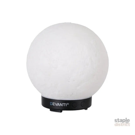 Devanti Ultrasonic Aroma Diffuser Aromatherapy Moon Lamp 100ml - Appliances > Aroma Diffusers & Humidifiers > Aroma