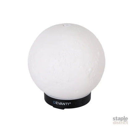 Devanti Ultrasonic Aroma Diffuser Aromatherapy Moon Lamp 100ml - Appliances > Aroma Diffusers & Humidifiers > Aroma