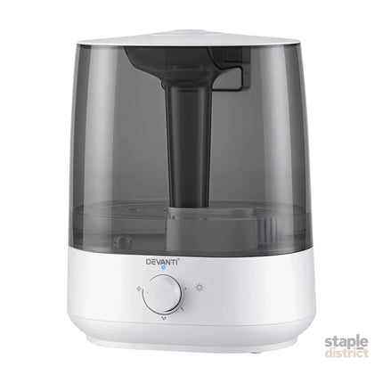 Devanti Ultrasonic Humidifier Aroma Diffuser Top Fill Quiet Bedroom 6L - Appliances > Aroma Diffusers & Humidifiers >