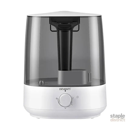 Devanti Ultrasonic Humidifier Aroma Diffuser Top Fill Quiet Bedroom 6L - Appliances > Aroma Diffusers & Humidifiers >