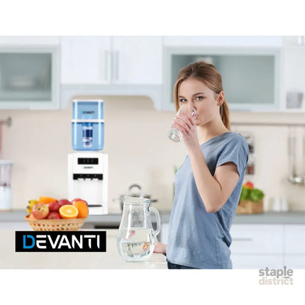 Devanti Water Cooler Dispenser 22L Filter Bottle - Appliances > Kitchen Appliances > Water Dispensers