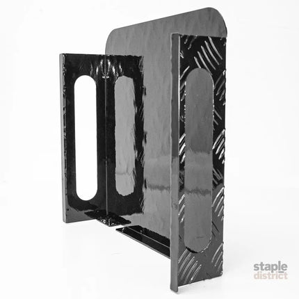 Diesel Tank Cover Double Side Sight Gauge Below Cut for Fuel Pick Up 10/15 L Tank Black Aluminium Alloy Checker Plate