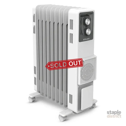 Dimplex 2.4kW Oil Column Heater with Turbo Fan 9 Fin Portable Radiator - Appliances > Heaters > Gas & Oil Heaters