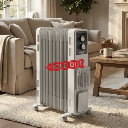 Dimplex 2.4kW Oil Column Heater with Turbo Fan 9 Fin Portable Radiator - Appliances > Heaters > Gas & Oil Heaters
