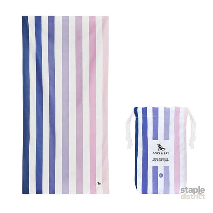 Dock & Bay Beach Towel Cabana Collection L | Quick Dry | Dusk To Dawn-2006732814845874176