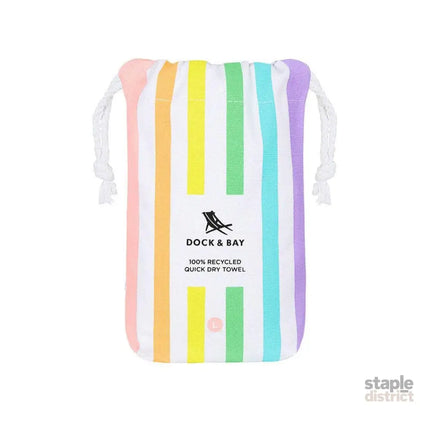 Dock & Bay Beach Towel Cabana Collection L | Quick Dry | Unicorn Waves-2006732815529545731