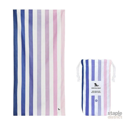 Dock & Bay Beach Towel Cabana Collection XL | Quick Dry | Dusk To Dawn-2006732815705706496