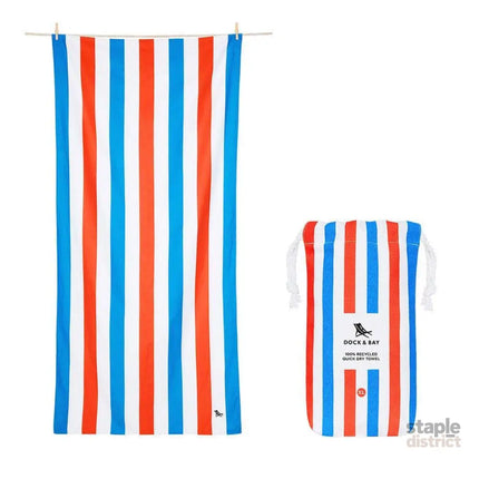 Dock & Bay Beach Towel Cabana Collection XL | Quick Dry | Poolside Parties-2006732815928004608