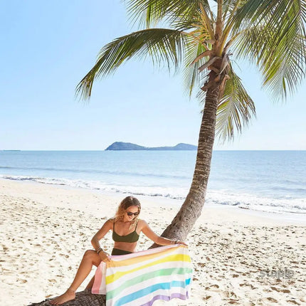 Dock & Bay Beach Towel Cabana Collection XL | Quick Dry | Unicorn Waves-2006732816095776769