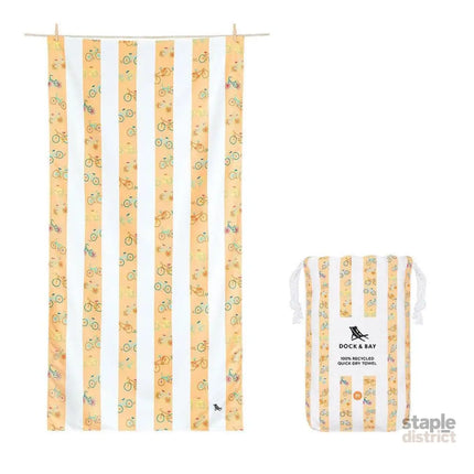 Dock & Bay KIDS Beach Towel | Quick Dry | Bike Bike Baby-2006732813646303232