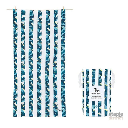 Dock & Bay KIDS Beach Towel | Quick Dry | Cool Camo-2006732813814075392