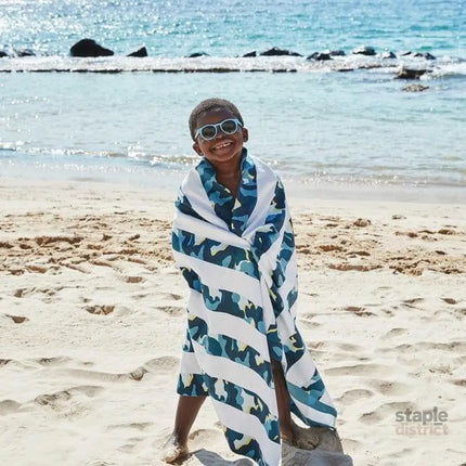 Dock & Bay KIDS Beach Towel | Quick Dry | Cool Camo-2006732813814075397