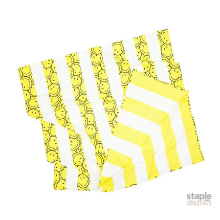 Dock & Bay KIDS Beach Towel | Quick Dry | Smiley-2006732813306564612
