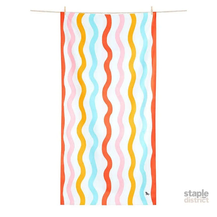 Dock & Bay KIDS Beach Towel | Quick Dry | Squiggly-2006732814325780485