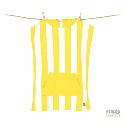 Dock & Bay KIDS Poncho Hooded Towel -Mini Cabana Collection-Boracay Yellow XS (2-4yrs)-2006732818595581955