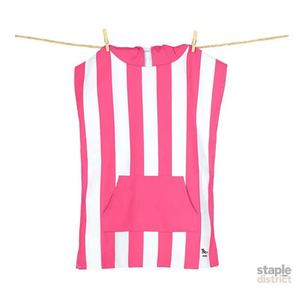 Dock & Bay KIDS Poncho Hooded Towel -Mini Cabana Collection-Phi Phi Pink XS (2-4yrs)-2006732817937076227