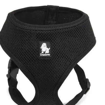 Dog Harness with Steel D Ring - Black, XL-1831155623014830080