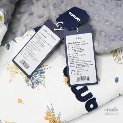Domia Cotton Knit Winter Blanket 2.5Tog Blossom-2006733366535262210