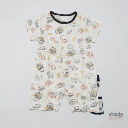 Domia Silky Bamboo Short Sleeve Baby Romperpicnic 80 48-2006733365444743168