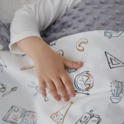 Domimia Thick Padded Minky Cotton Kids Blanket - 2.5 tog-2006733429680508928