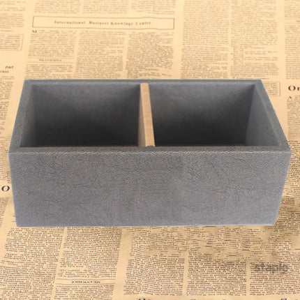 Double Compartment Tea Caddy Hotel Room Storage Organizer for Tea Bags Sugar - Baby & Kids > Kid’s Furniture > Toy Boxes
