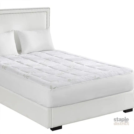 Dreamz Bamboo Pillowtop Mattress Topper Single-2006733099244851200