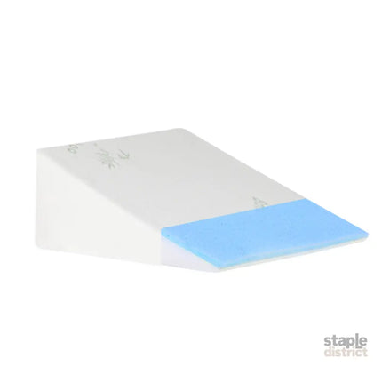 DreamZ Bedding Wedge Pillow Memory Foam White 30-2029387257789681667