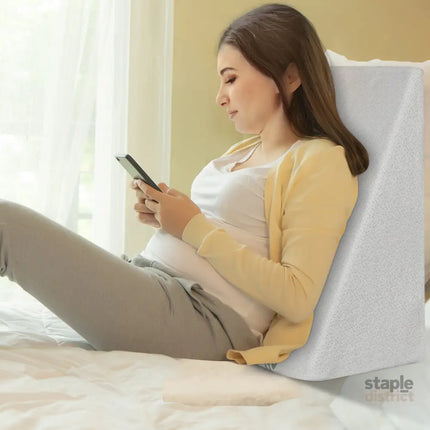 DreamZ Bedding Wedge Pillow Memory Foam White 30-2029387257789681670