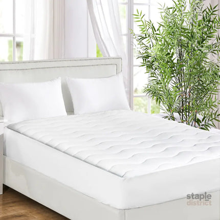 Dreamz Cool Mattress Topper Protector Queen-2006733100436033543