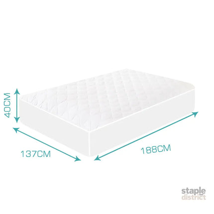 DreamZ Fitted Waterproof Bed Mattress Protector Double-2029387256090988546