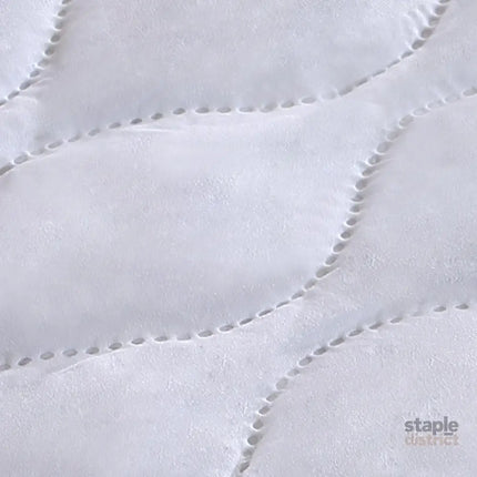 DreamZ Fitted Waterproof Bed Mattress Protector King Single-2029387256439115781