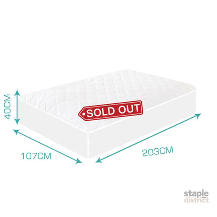 DreamZ Fitted Waterproof Bed Mattress Protector King Single-2029387256439115778