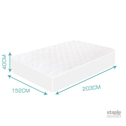 DreamZ Fitted Waterproof Bed Mattress Protector Queen-2025742035549556738
