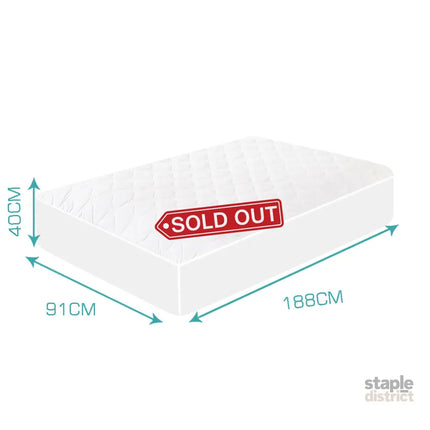 DreamZ Fitted Waterproof Bed Mattress Protector Single-2025742035721523202