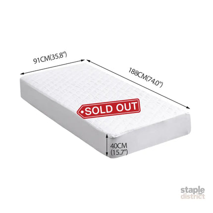 DreamZ Fully Fitted Waterproof Microfiber Single-2029387271945457666